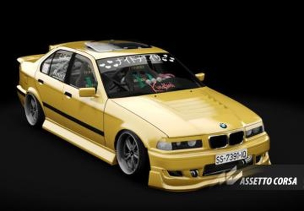 Мод NGC E36 FASIER01 BETA версия 2,0 для Assetto Corsa
