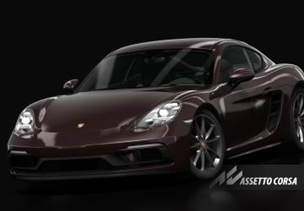 Мод Porsche 718 Cayman GTS 4.0 [982] Gold-C LHD v1.0 для Assetto Corsa