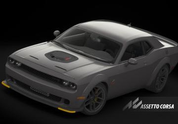 Мод H1Ta Dodge Challenger RT Scatpack Shaker 2019 v1.5 для Assetto Corsa