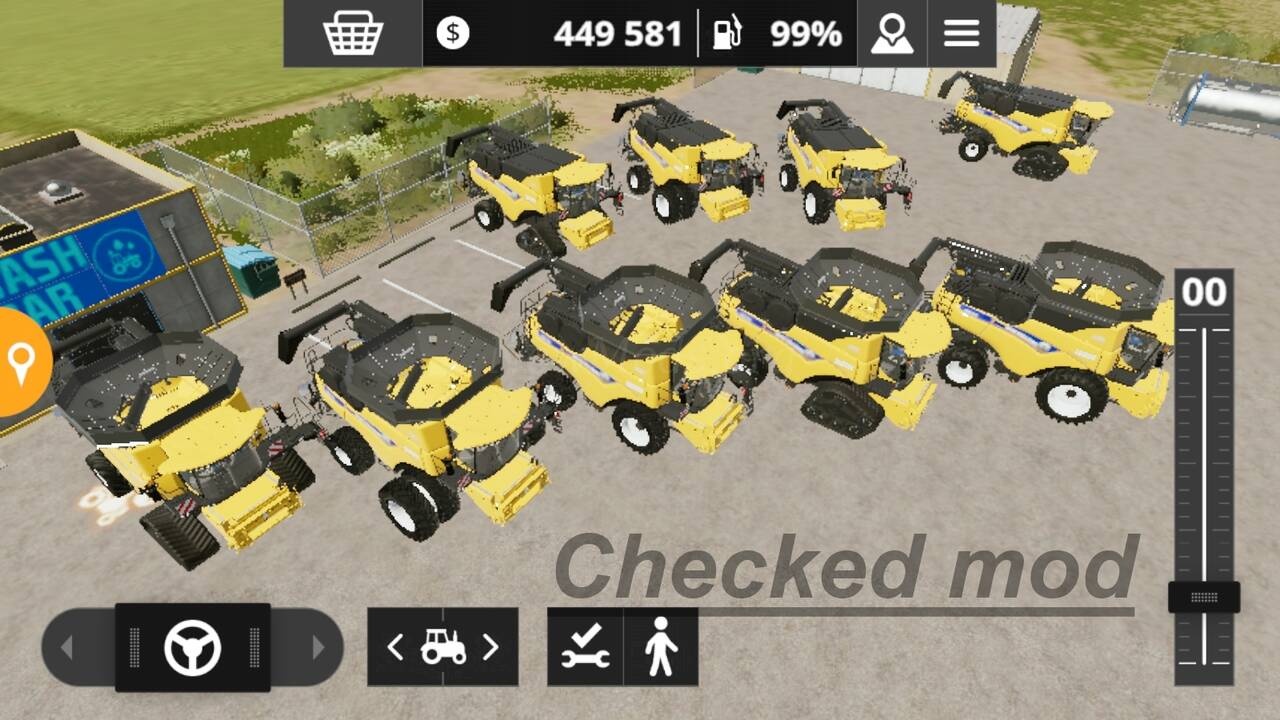Мод New Holland CR10.90 версия 20.07.25 для Farming Simulator 20
