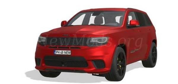 Мод Jeep Grand Cherokee Trackhawk версия 27.06.22 для Farming Simulator 20