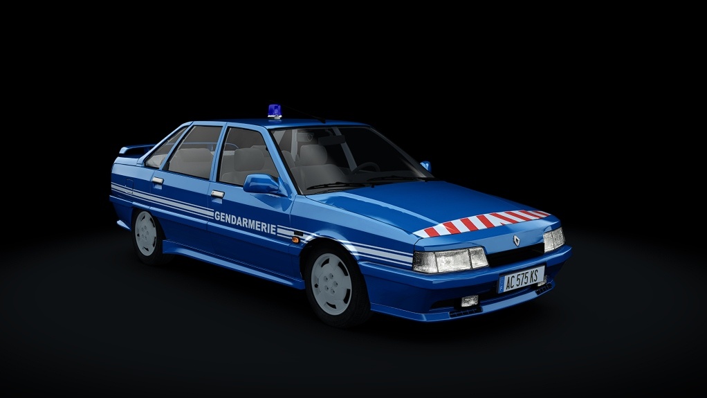 Мод Renault 21 2L turbo Ph2 v1.0.1 для Assetto Corsa