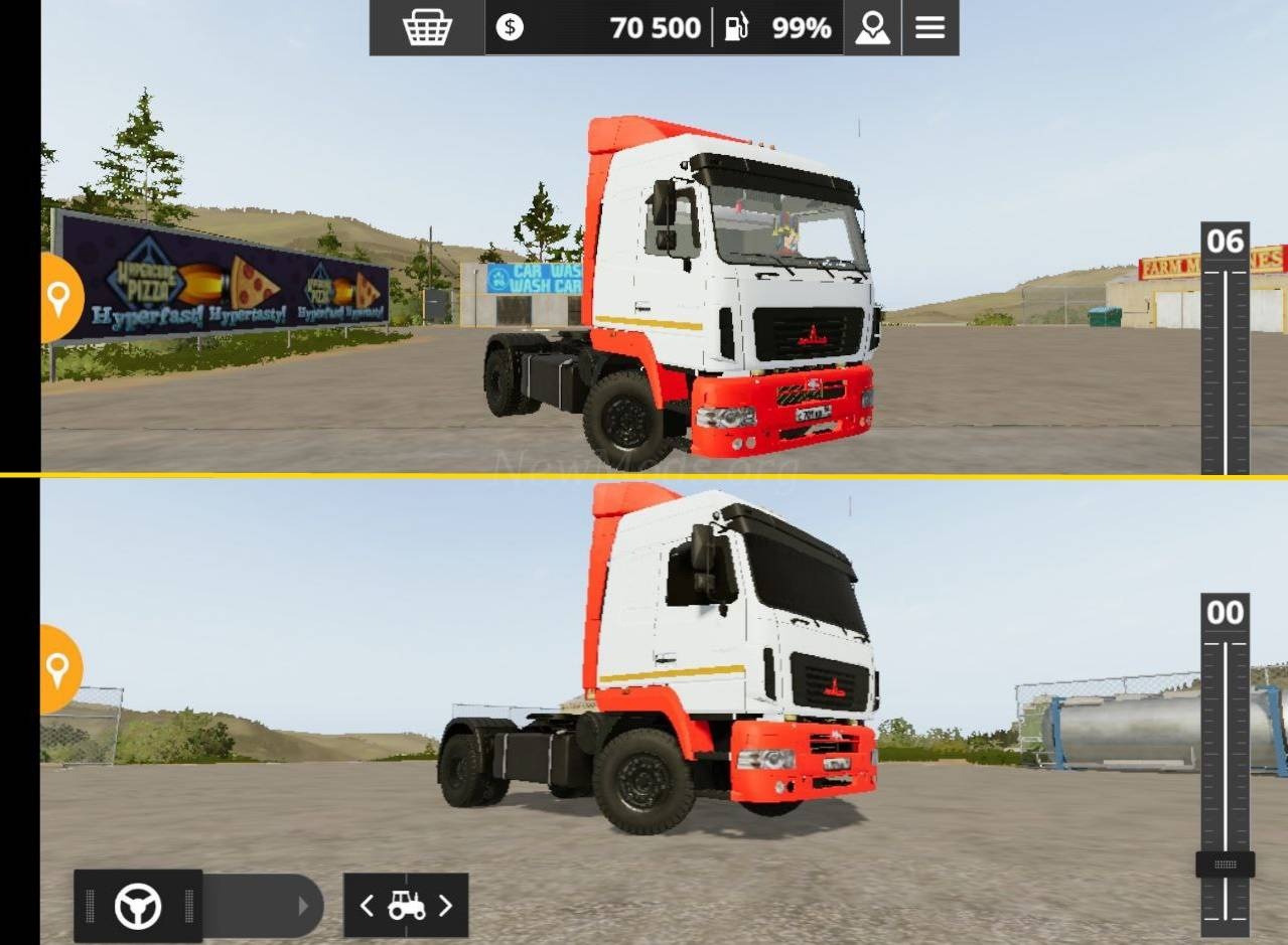 Мод MAZ 5440 and Toning версия 19.08.23 для Farming Simulator 20