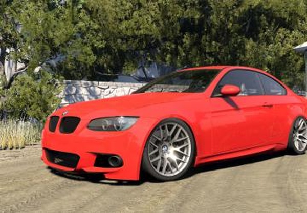 Мод BMW M3 (E92/E93) версия 1.1 для BeamNG.drive (v0.39.x)