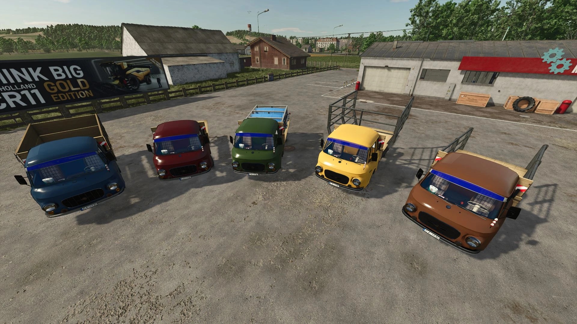 МОД Barkas Multiservice v7.0.1.0 (1.21.x) ДЛЯ FARMING SIMULATOR 2025