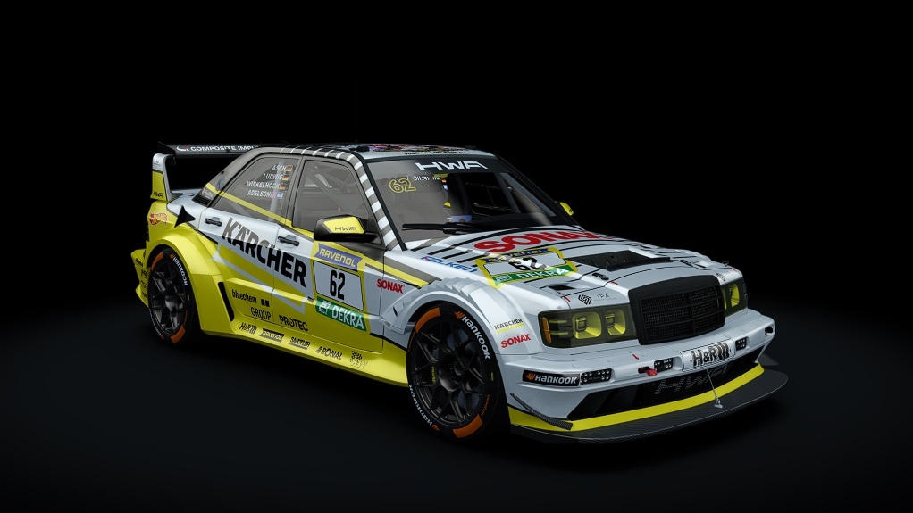 Мод Mercedes 190E EVO R 2026 v0.1 для Assetto Corsa