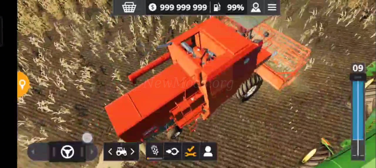 Мод Bizon Z056 Ral2002 версия 14.07.23 для Farming Simulator 20