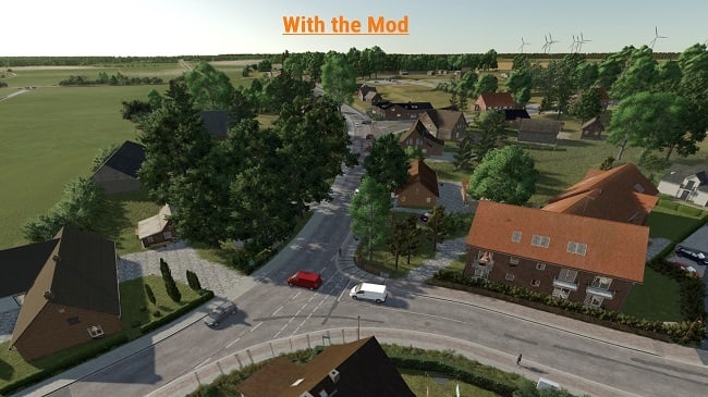 МОД Traffic Density Control v1.0.1.0 (1.21.x) ДЛЯ FARMING SIMULATOR 2025