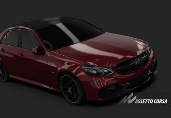 Мод Mercedes-Benz E63 W212 версия 1.1 для Assetto Corsa