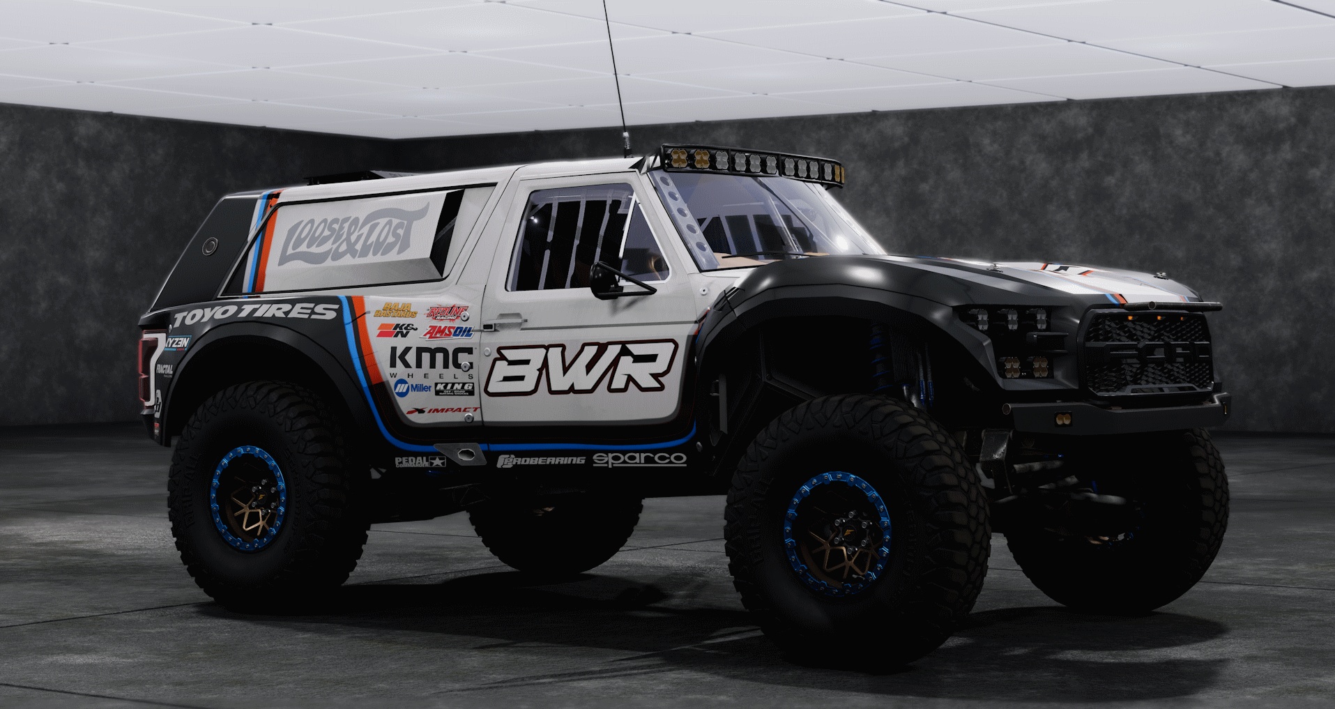 МОД Ford Bronco Prerunner BWR v1.0 (0.39.x) ДЛЯ BEAMNG.DRIVE