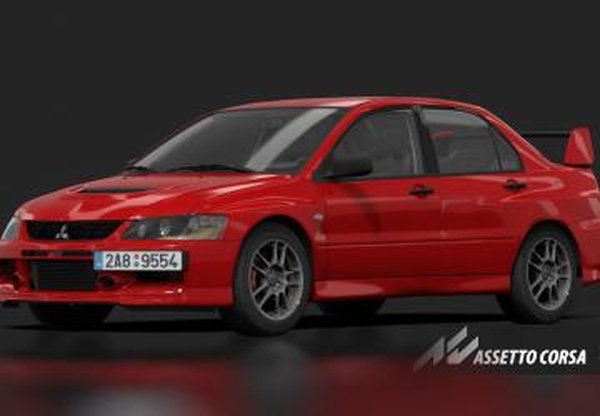 Мод Mitsubishi Lancer Evolution IX RS (LHD) версия 0.97.1 для Assetto Corsa