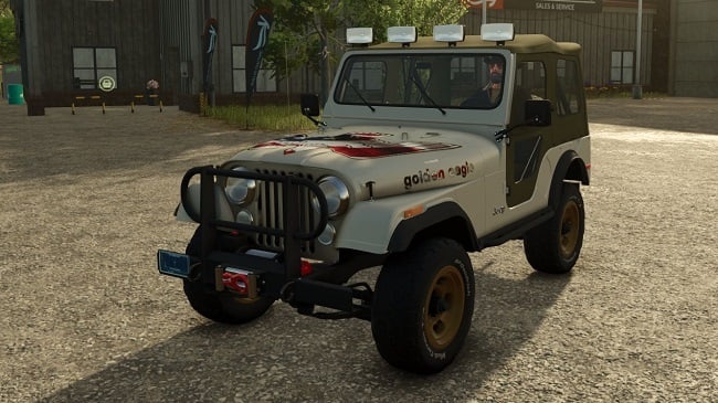 МОД Jeep CJ5 Renegade 1983 v1.0.2.1 (1.21.x) ДЛЯ FARMING SIMULATOR 2025