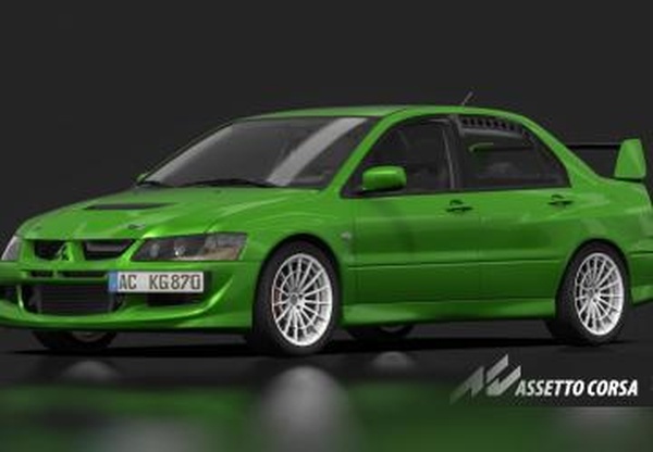 Мод Mitsubishi Lancer Evolution VIII MR S2 версия 0.97 для Assetto Corsa