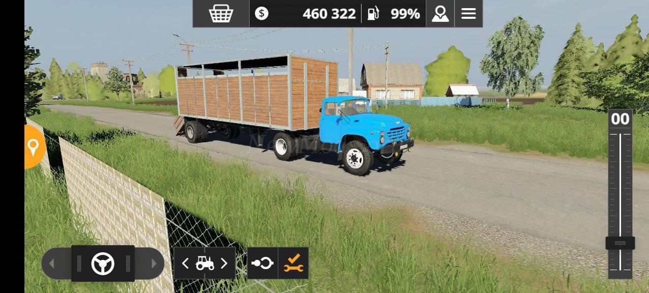 Мод HLS Viehtransport Sattel версия 11.07.23 для Farming Simulator 20