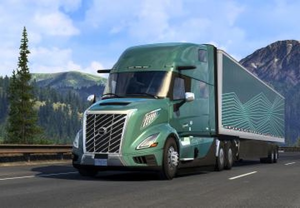 Мод Volvo VNL 2025 версия 1.3 для Euro Truck Simulator 2 (v1.60.x, 1.61.x)