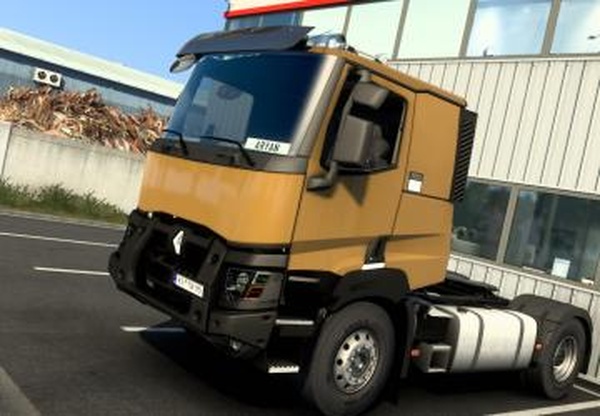 Мод Renault Range T Reworked версия 1.3 для Euro Truck Simulator 2