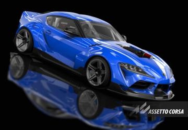 Мод SlideBoizz Toyota Supra версия 1.1 для Assetto Corsa