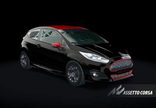 Мод Ford Fiesta Black Edition версия Black Edition v1.0 для Assetto Corsa