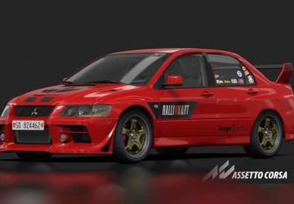 Мод Mitsubishi Lancer Evolution VII GSR Street v0.97 для Assetto Corsa