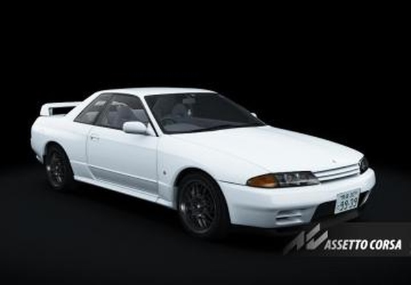 Мод Nissan Skyline GTR R32 V-Spec II версия 0.86.1 для Assetto Corsa
