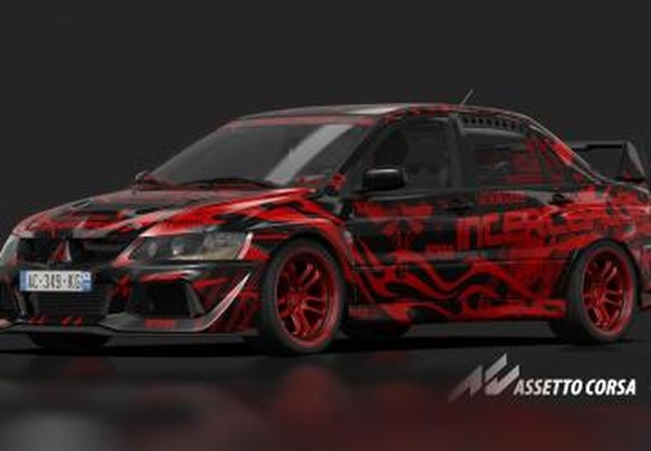Мод Mitsubishi Lancer Evolution VIII MR INTERCEPTOR v0.97 для Assetto Corsa