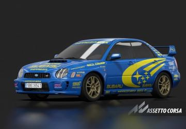 Мод Subaru Impreza WRX STi Stage 1 версия 0.90 для Assetto Corsa