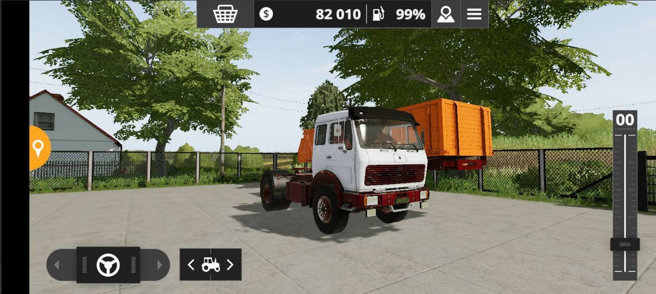 Мод Mercedes NG mit Kipper версия 15.06.23 для Farming Simulator 20