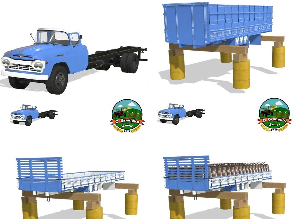 Мод Ford F600 and Module 3 версия 12.06.23 для Farming Simulator 20