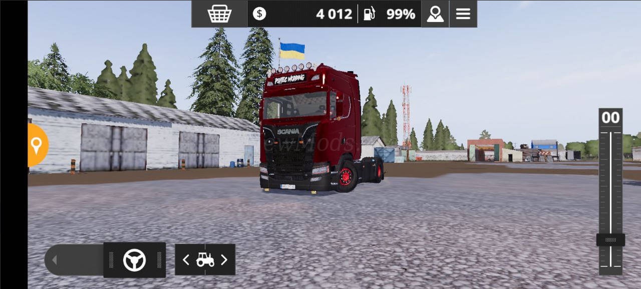 Мод Scania S580 2.0 версия 02.06.23 для Farming Simulator 20