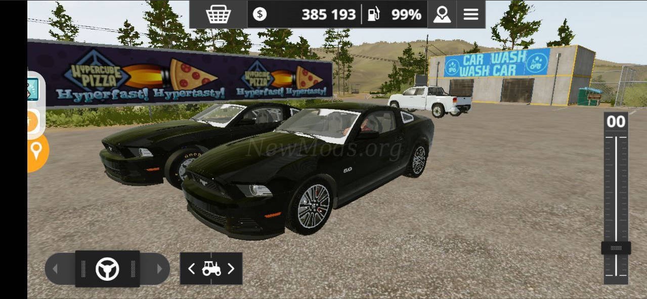 Мод 2013-14 Ford Mustang версия 18.03.23 для Farming Simulator 20