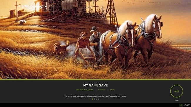 МОД Карта Wild West 16x v1.0.0.0 (1.21.x) ДЛЯ FARMING SIMULATOR 2025