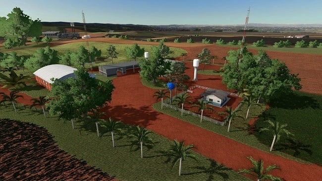 МОД Карта Interiorzão Map v1.0.0.0 (1.21.x) ДЛЯ FARMING SIMULATOR 2025