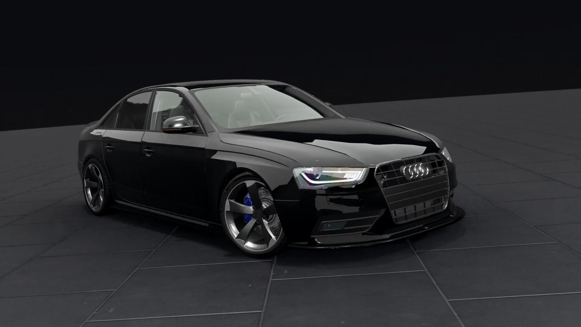 МОД Audi A4/S4 B8 v1.7 (0.39.x) ДЛЯ BEAMNG.DRIVE