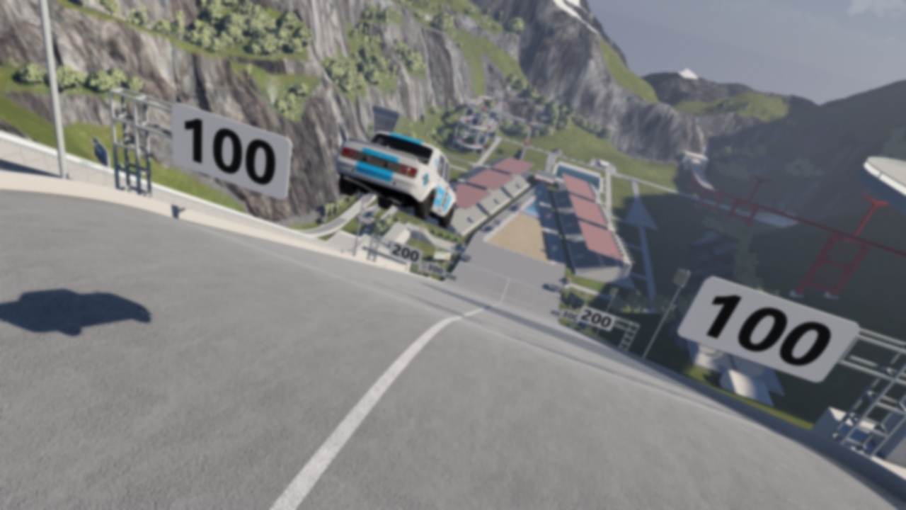 МОД Карта Car Jump Arena v5.0 (0.39.x) ДЛЯ BEAMNG.DRIVE