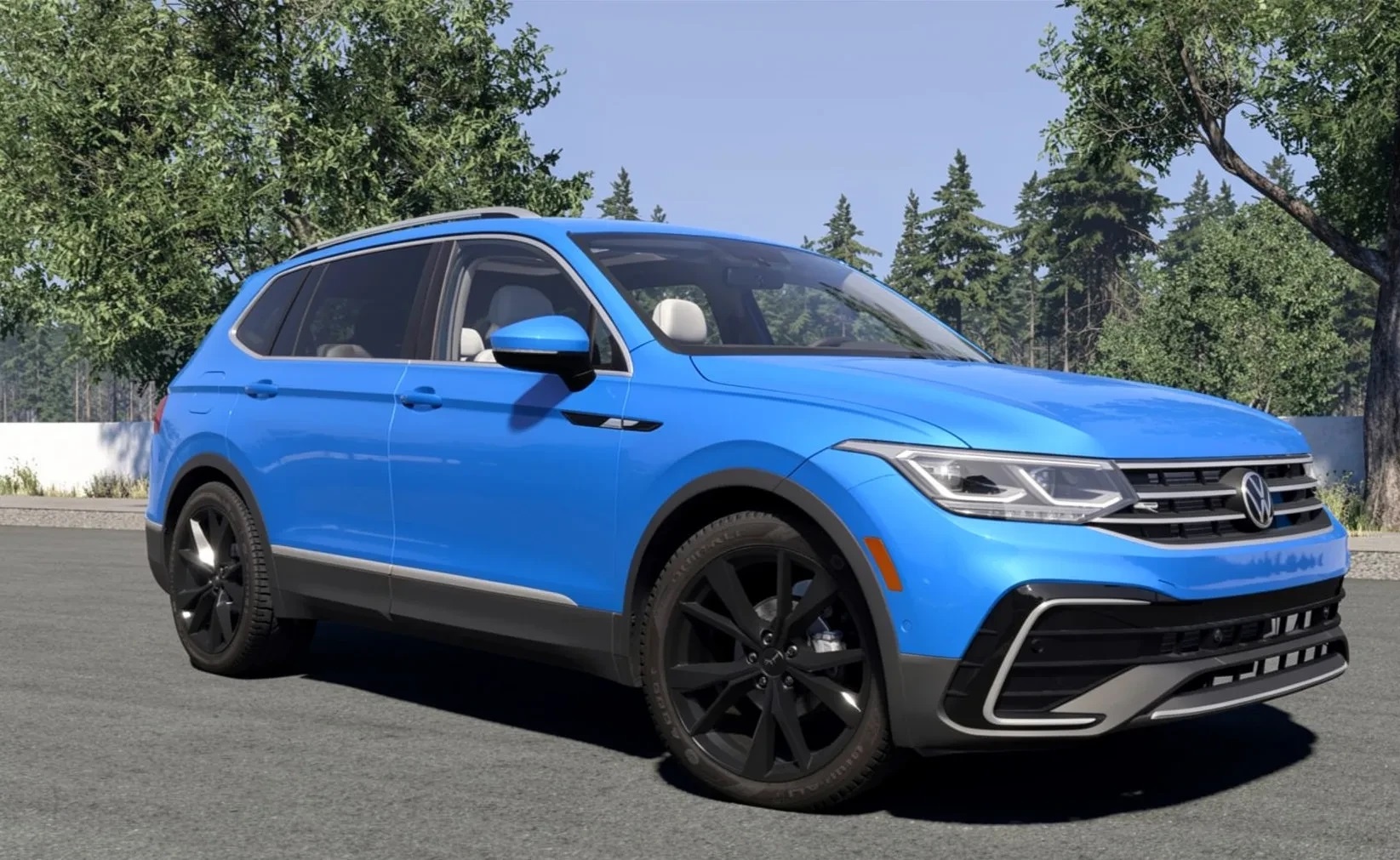 МОД Volkswagen Tiguan 2022 v1.2 (0.39.x) ДЛЯ BEAMNG.DRIVE