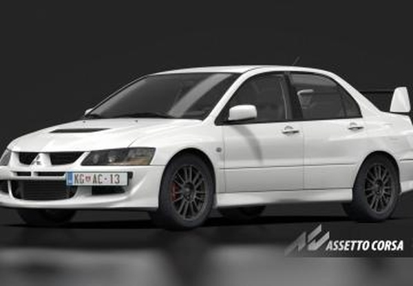Мод Mitsubishi Lancer Evolution VIII MR 20‎0‎‎3 v0.97 для Assetto Corsa