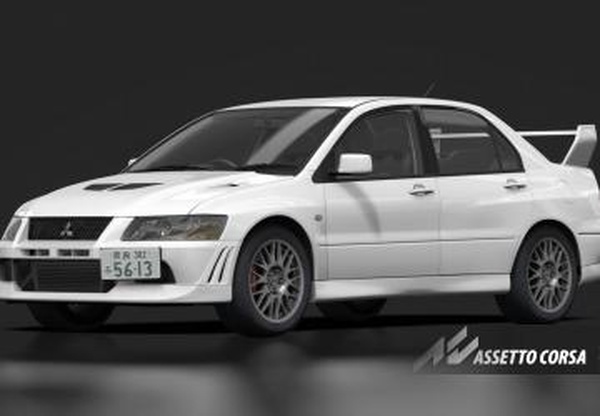 Мод Mitsubishi Lancer Evolution VII GSR 2001 версия 0.97 для Assetto Corsa