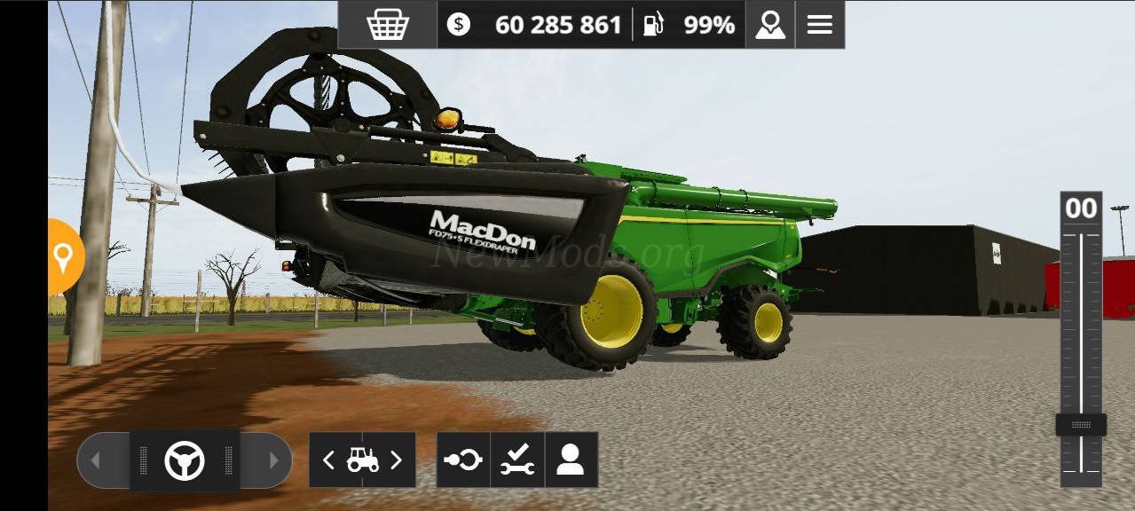 Мод MacDon FD75 версия 26.04.23 для Farming Simulator 20