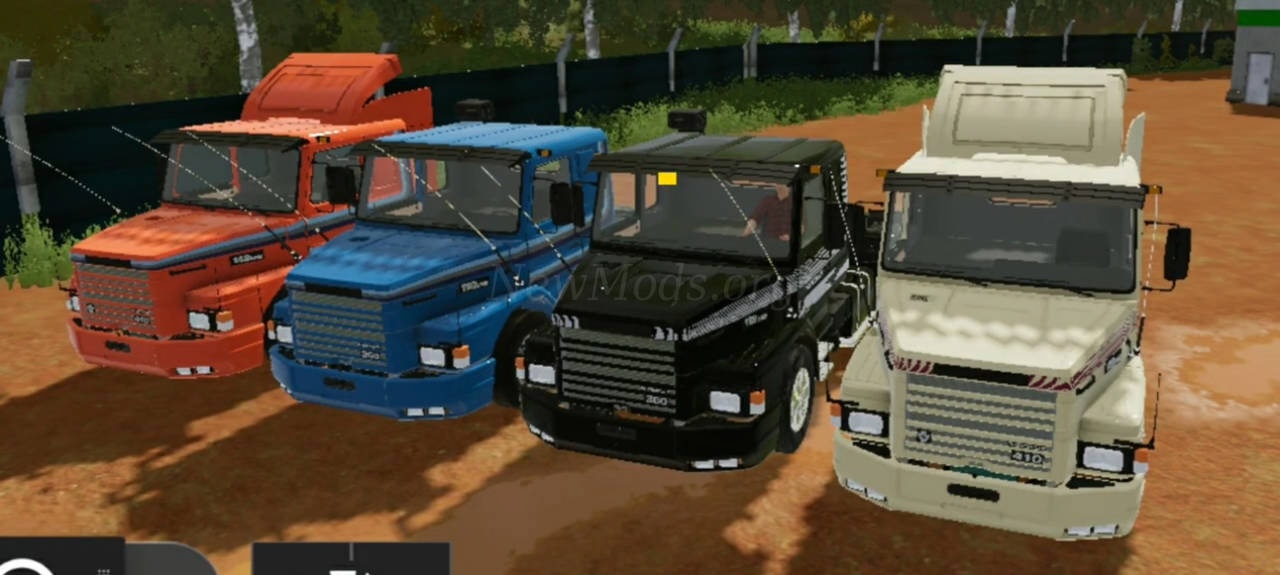 Мод Scania T112HW and T142HW 4x2 and 6x2 версия 20.12.22 для Farming Simulator 20