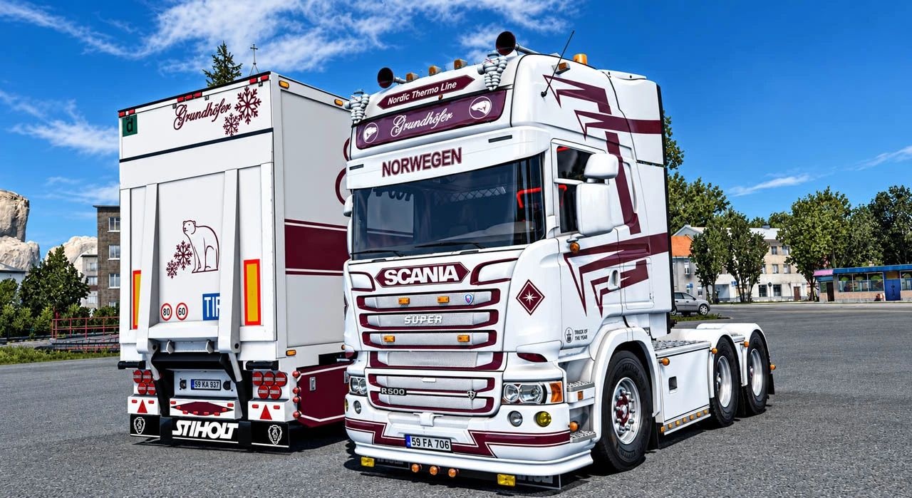 МОД Scania 6 Series R560 Megamod v1.2 ДЛЯ EURO TRUCK SIMULATOR 2