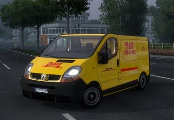 Мод Renault Trafic 2013 версия 1.9 для Euro Truck Simulator 2 (v1.61.x)