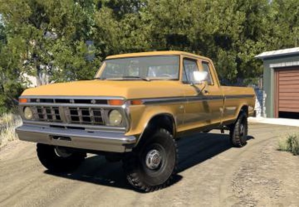 Мод Ford F-250 (1976) версия 1.0 для BeamNG.drive (v0.39.x)