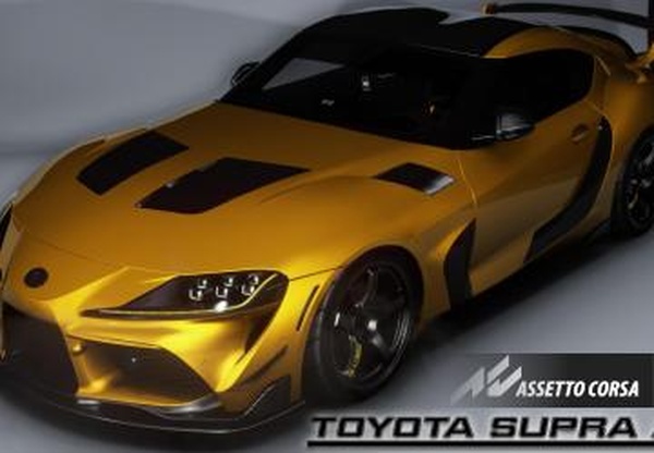 Мод Toyota A91 Supra Targa | TGA x Navva версия 1.0 для Assetto Corsa