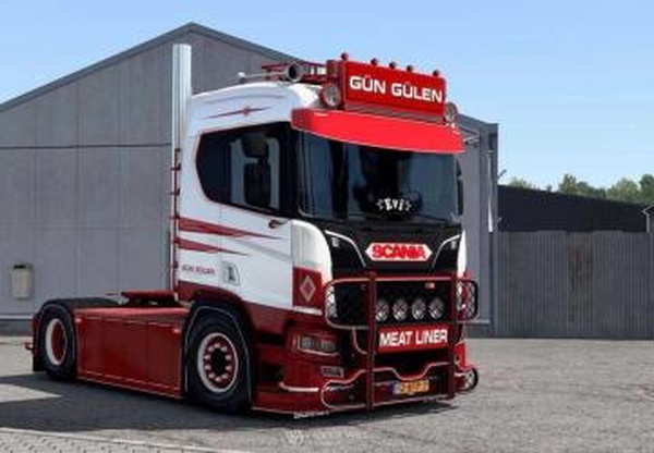 Мод Scania 460R Gün Gülen версия 10.0 для Euro Truck Simulator 2 (v1.60.x, 1.61.x)