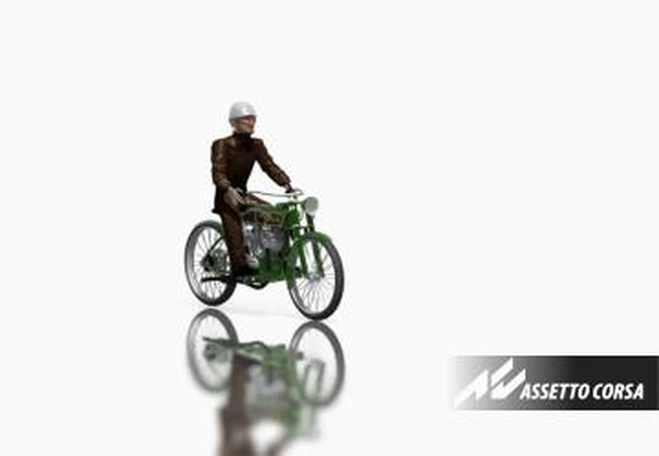 Мод Harley Davidson Modelo J 1918 версия 1 для Assetto Corsa