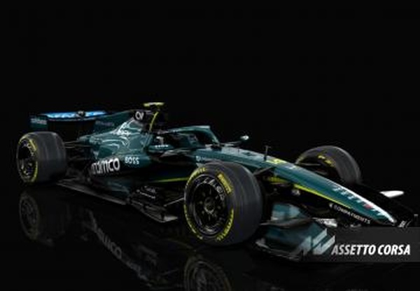 Мод Grand Prix 2026 AMR26 версия 1.0 для Assetto Corsa