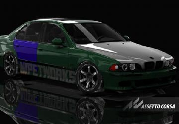 Мод EVD BMW E39 530 Winterbeater версия 1.0 для Assetto Corsa