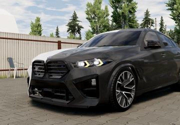 Мод BMW X6M (F96) версия 1.3.1 для BeamNG.drive (v0.39.x)