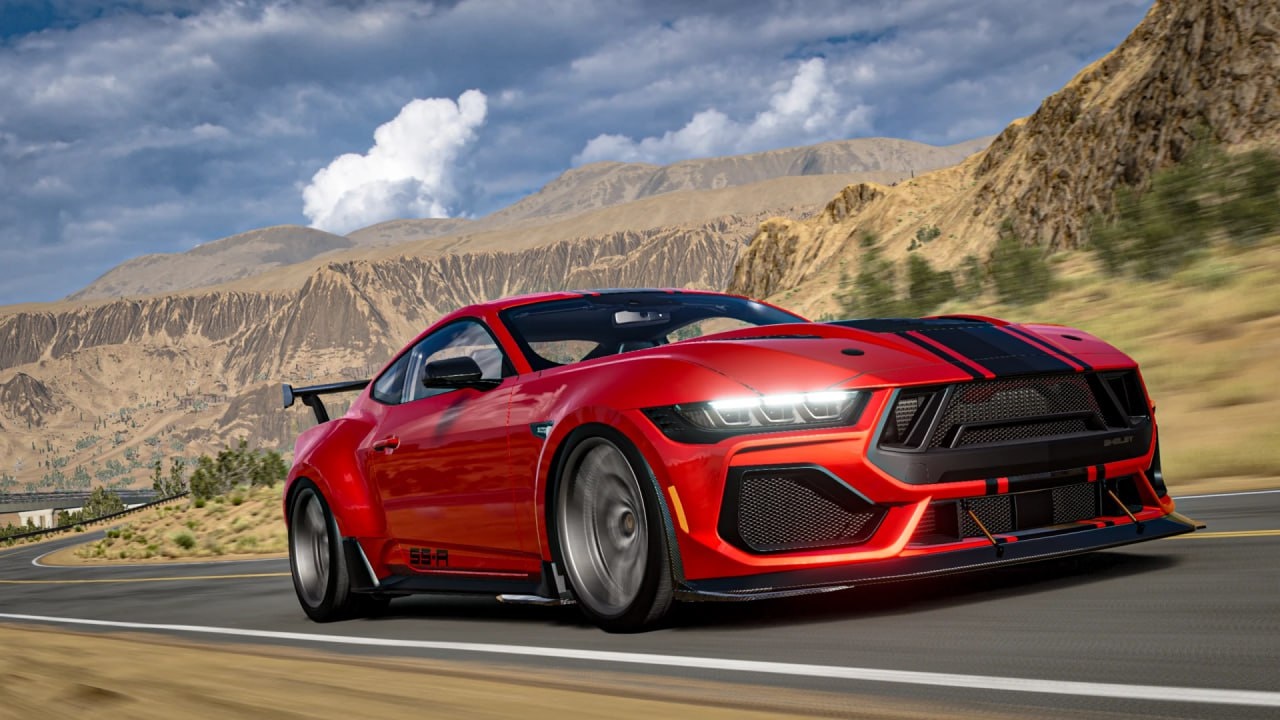 МОД Mustang S650 2025 v2.3.1 (0.39.x) ДЛЯ BEAMNG.DRIVE