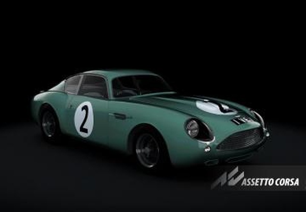 Мод GTC60 Aston Martin DB4 Zagato версия 1.3.1 для Assetto Corsa